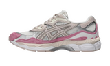 ASICS Gel-NYC krémszínű, ásványi bézs és rózsaszín sportcipő.
