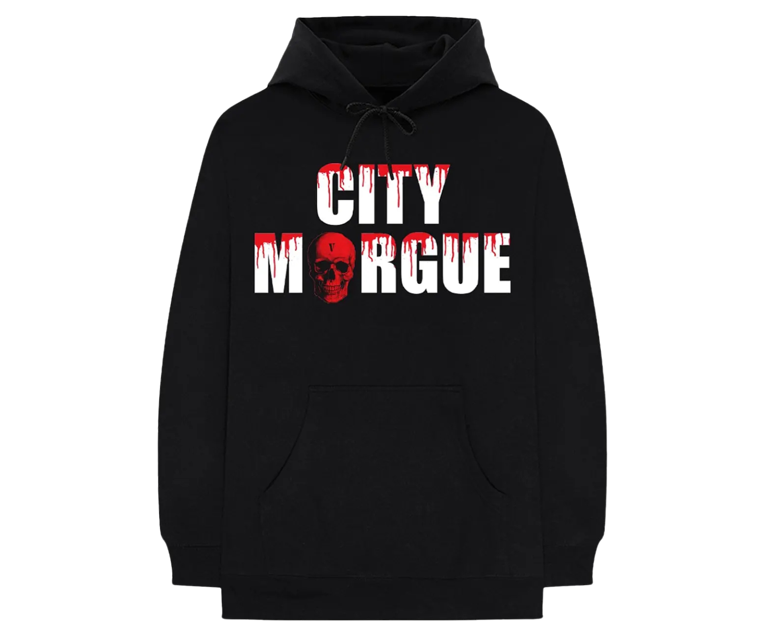 City Morgue x Vlone Dogs Hoodie Black