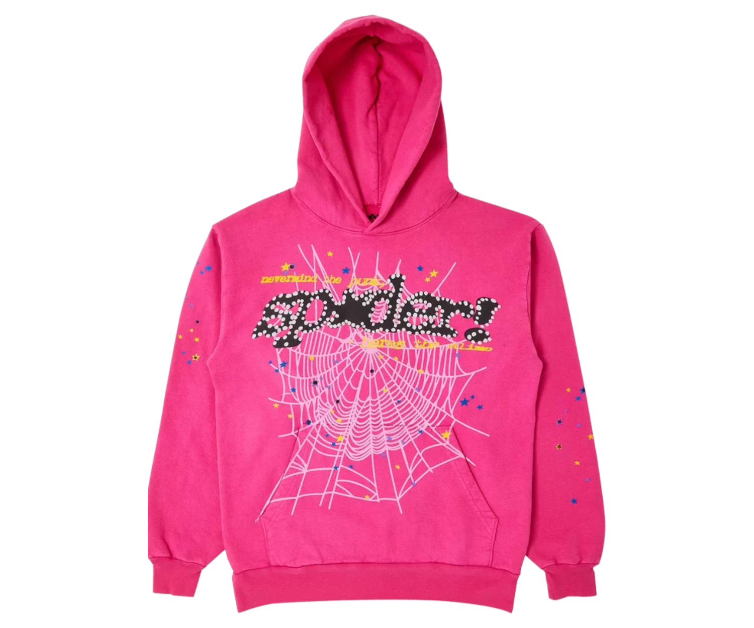 Sp5der P*nk V2 Hoodie Pink