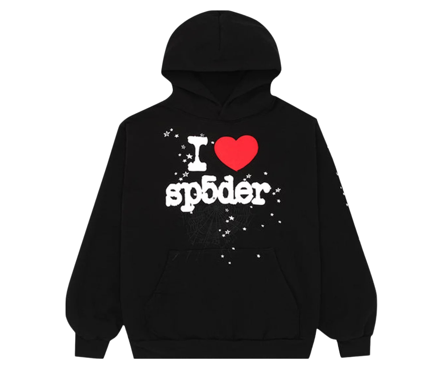 Sp5der Souvenir Hoodie Black