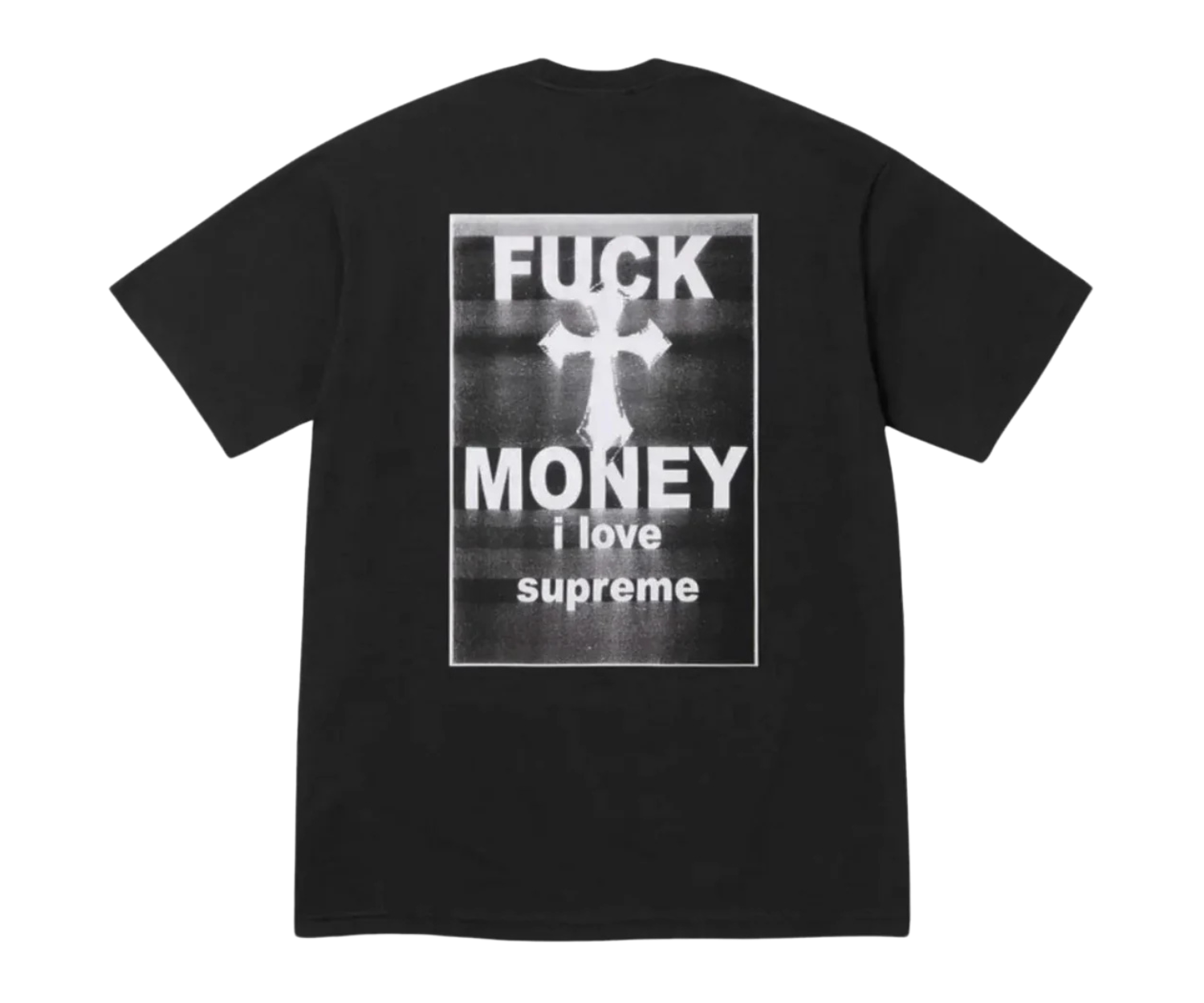 Supreme Fuck Money Tee Black