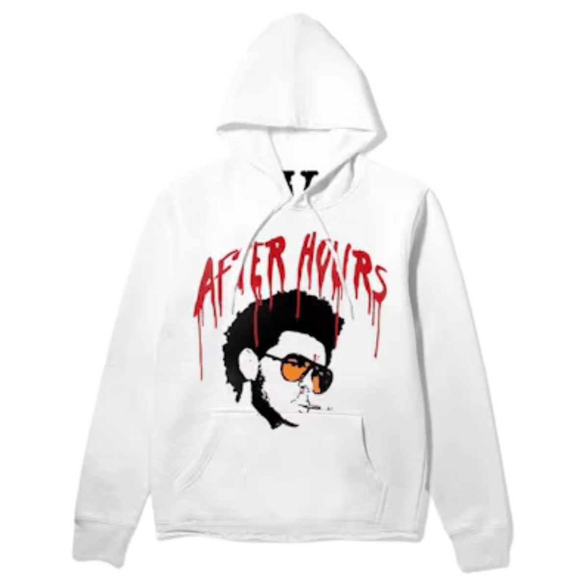 The Weeknd x Vlone Bat Country Pullover Hood White