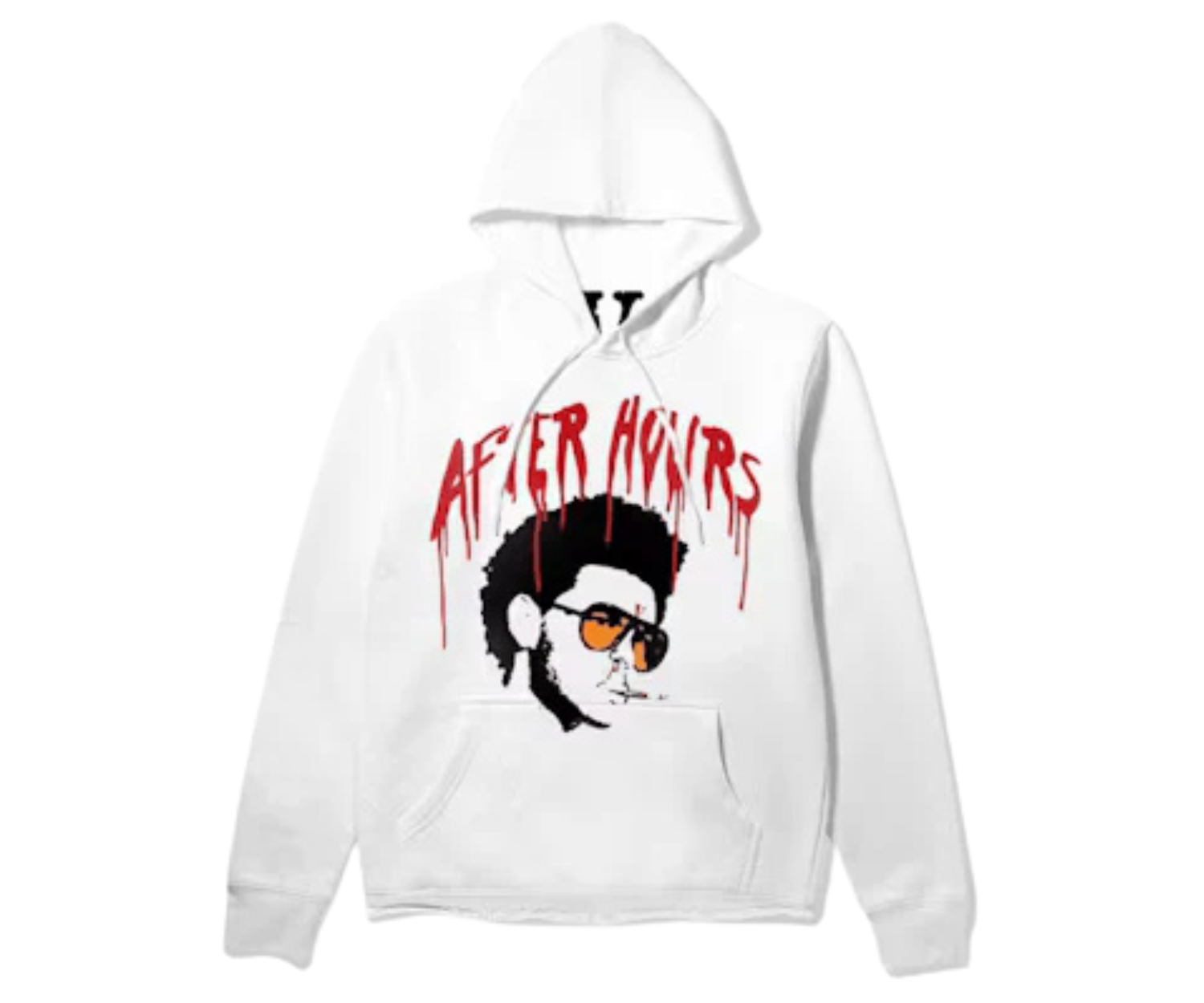 The Weeknd x Vlone Bat Country Pullover Hood White