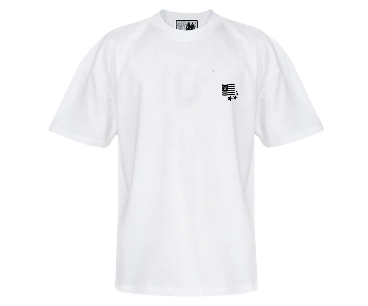 UNREAL FLAG Tee White