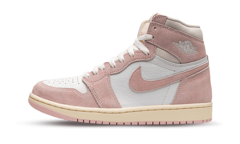 Tan and 2025 pink jordans