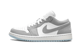 Air Jordan 1 Low Aluminium Wolf Grey sneakers.