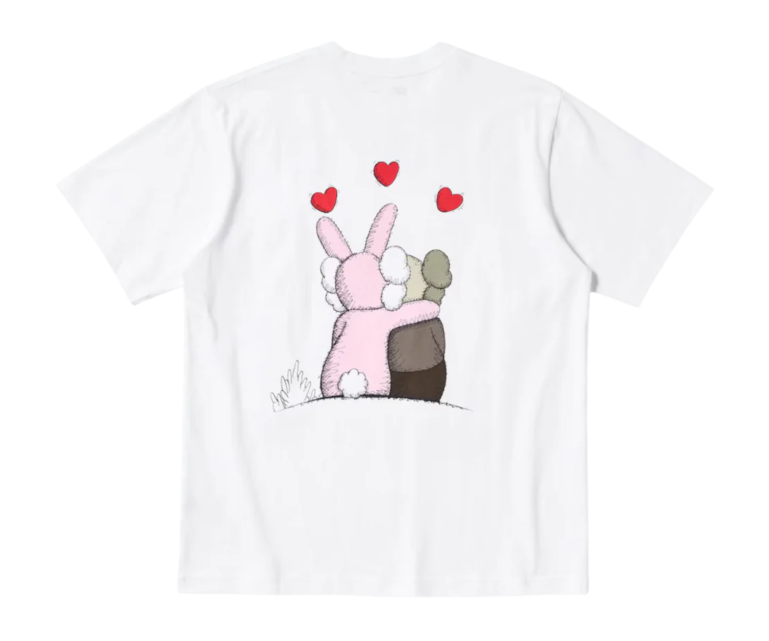 KAWS + WARHOL UT GRAPHIC T-SHIRT WHITE