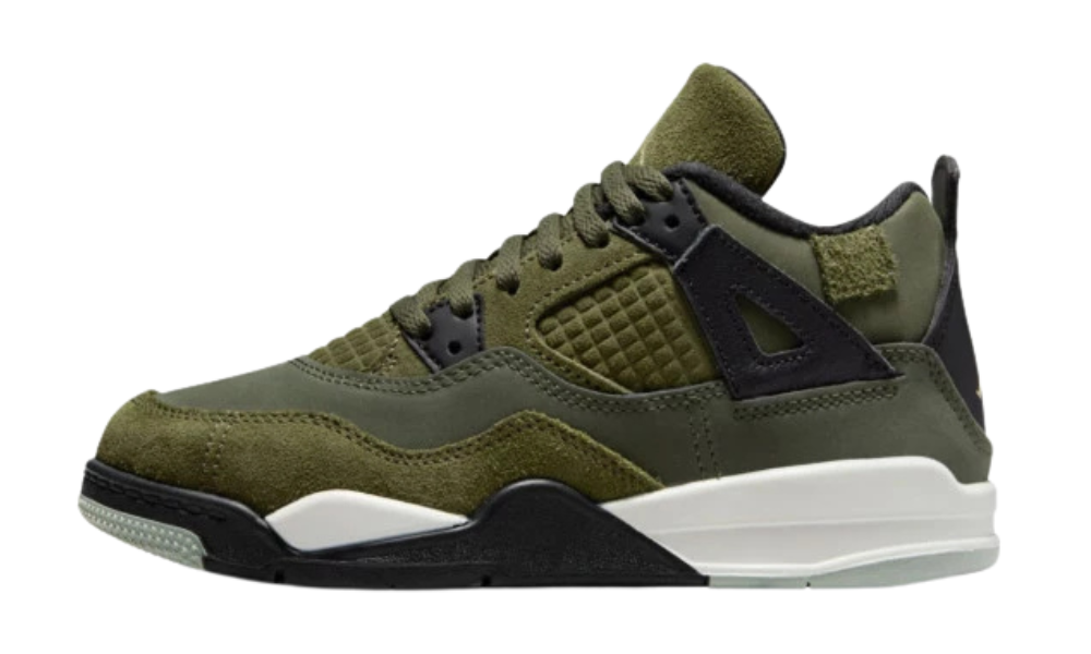 Jordan 4 Retro SE Craft Medium Olive (gyerek)