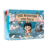 Pop Mart Labubu The Monsters x One Piece vakdobozos sorozat lezárt tokja.