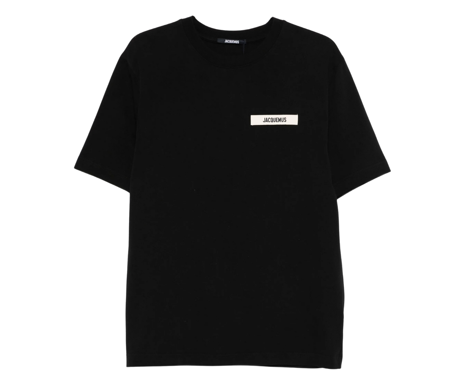 Jacquemus Le T-Shirt Gros Grain Black