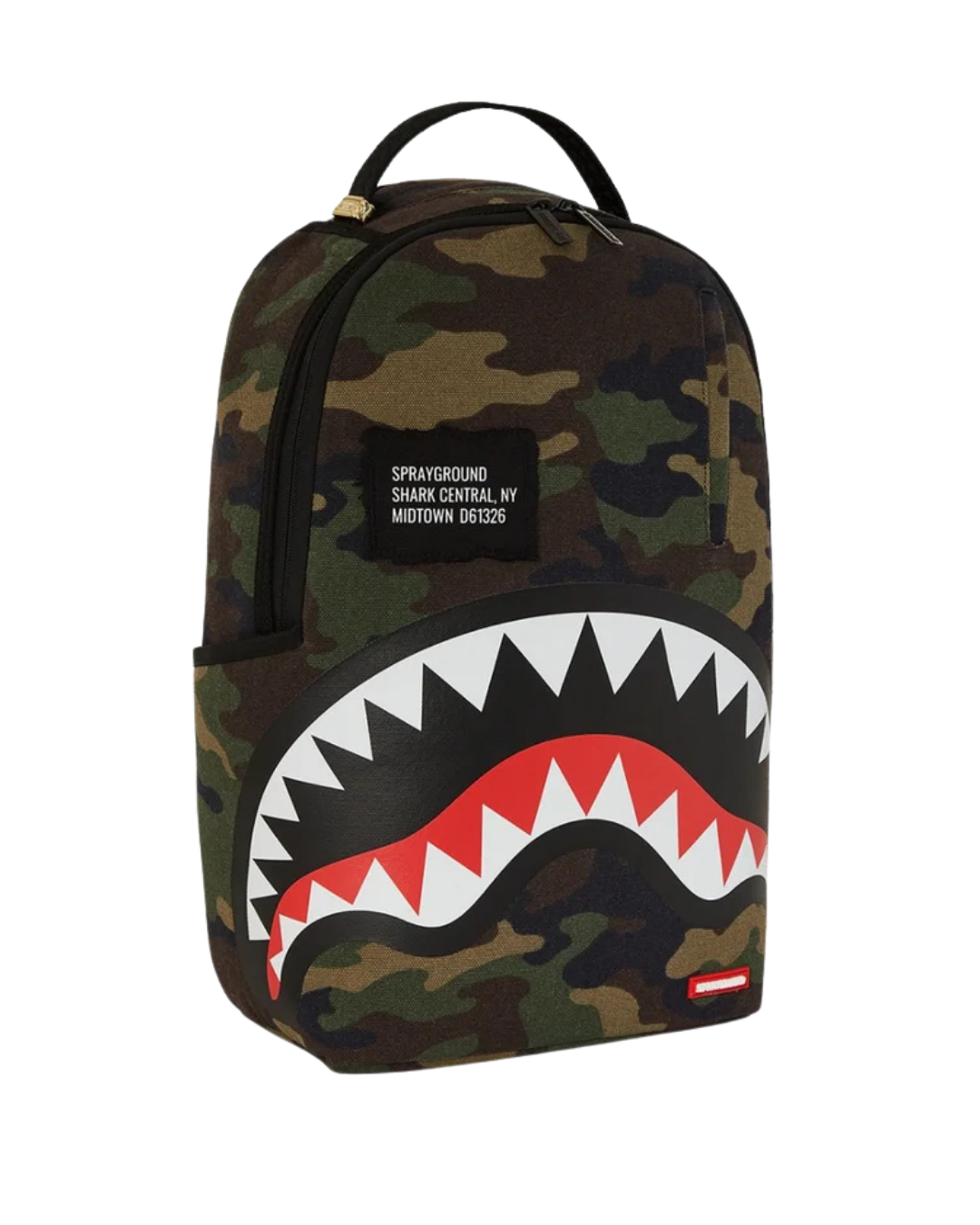 SPRAYGROUND SHARK CENTRAL CAMO DLXS BACKPACK