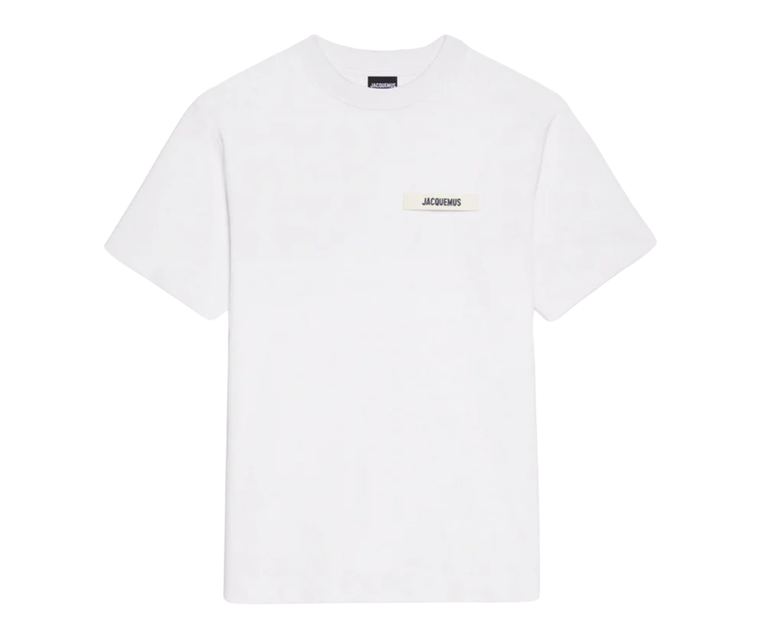 Jacquemus Le T-Shirt Gros Grain White