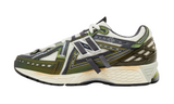 New Balance 1906A Olive Juice Sea Salt sneaker with mesh and synthetic overlays.