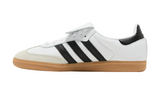 Adidas Samba LT Cloud White Core Black Gum sneaker with gum sole.