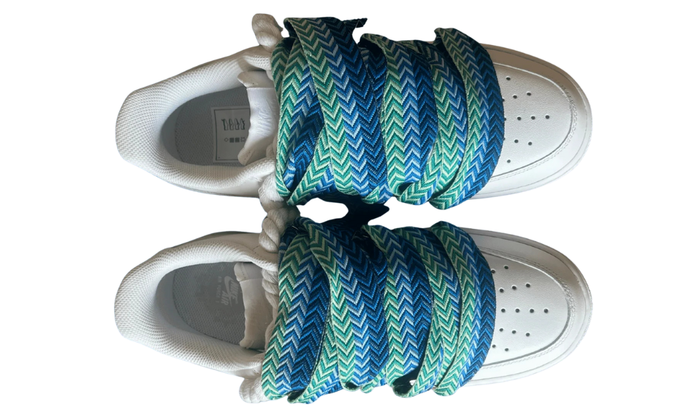 Nike Air Force 1 Lanvin Rope Lace Blue Black