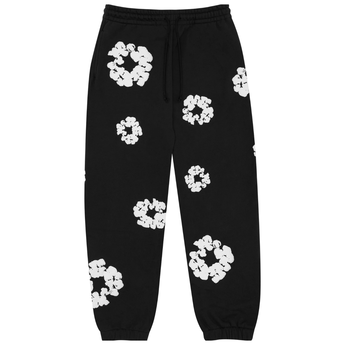 パンツ Denim tears Cotton Wreath half pants Denim Tears The Cotton Wreath Pantaloni de sport negri