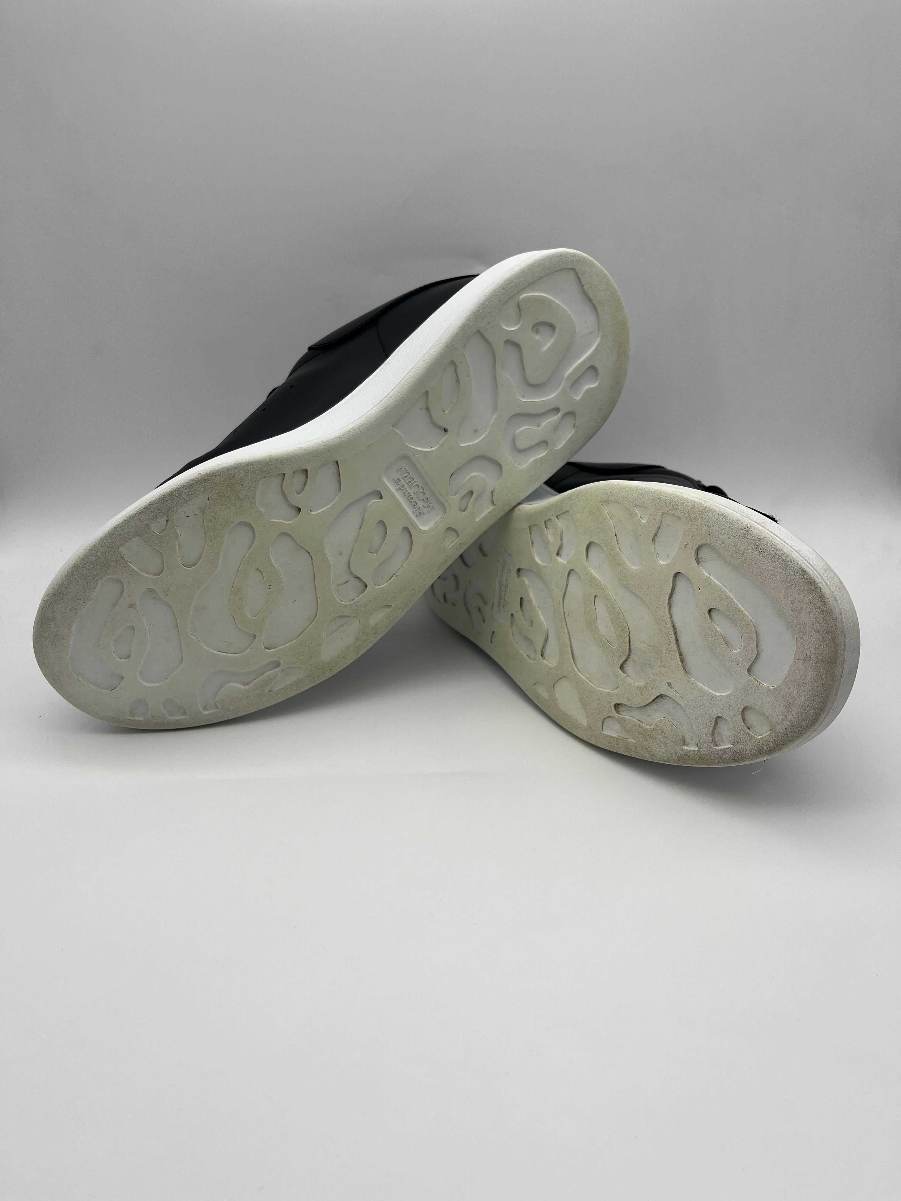 Használt - Alexander McQueen Black White Sole (43 1/2)
