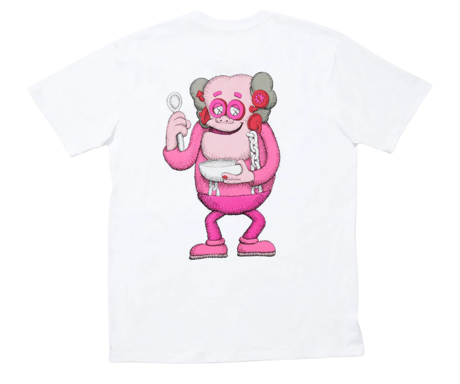 KAWS x Monsters Franken Berry T-shirt White