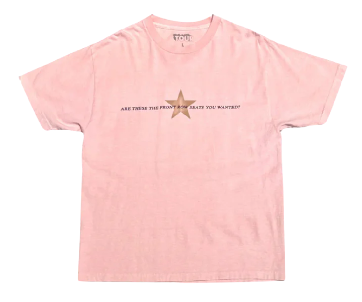 Travis Scott Utopia Circus Maximus Pink Star Tee Pink