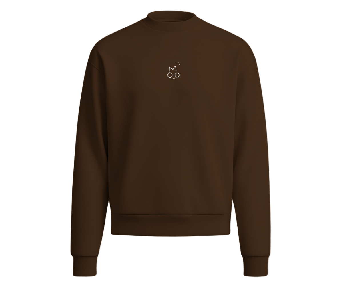 OUT OF MOOD SIMPL Crewneck Brown