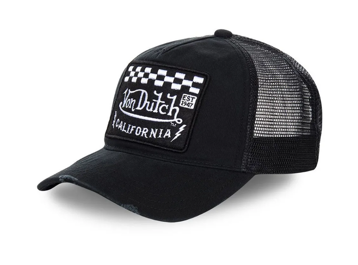 Von Dutch Race Black Cap