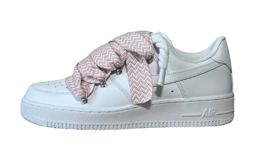 Nike Air Force 1 Lanvin Rope Lace Pink