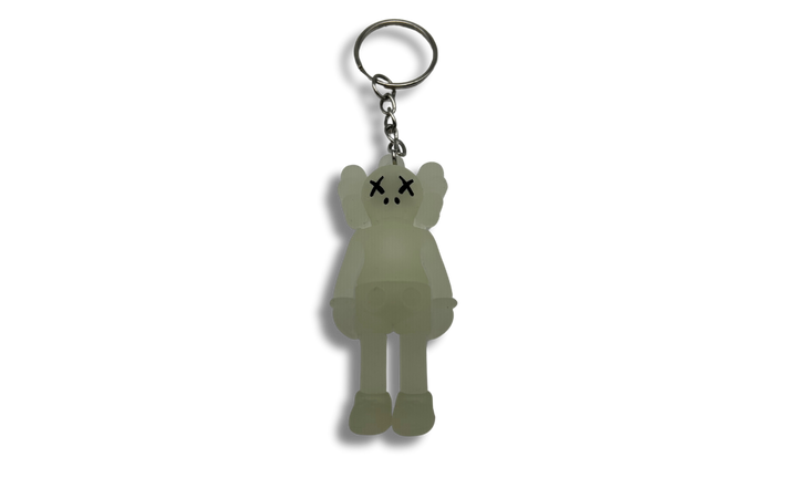 KAWS glow in the dark kulcstartó