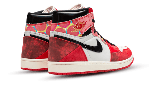 Air jordan 1 high top spider man