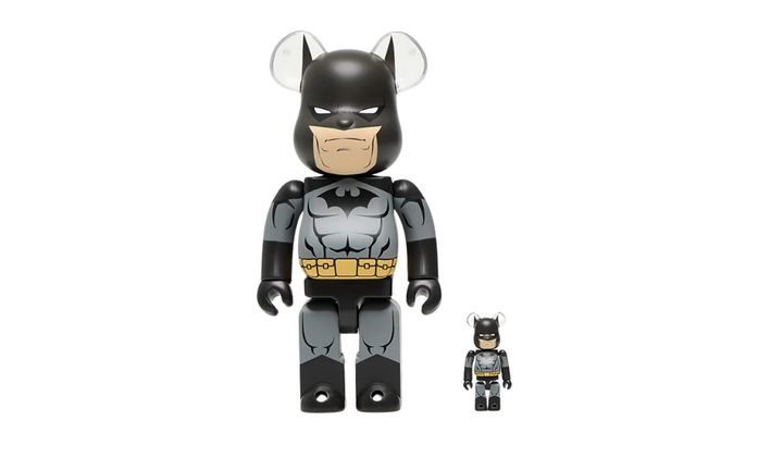 Medicom Toy Bearbrick Batman 100% and 400% set.