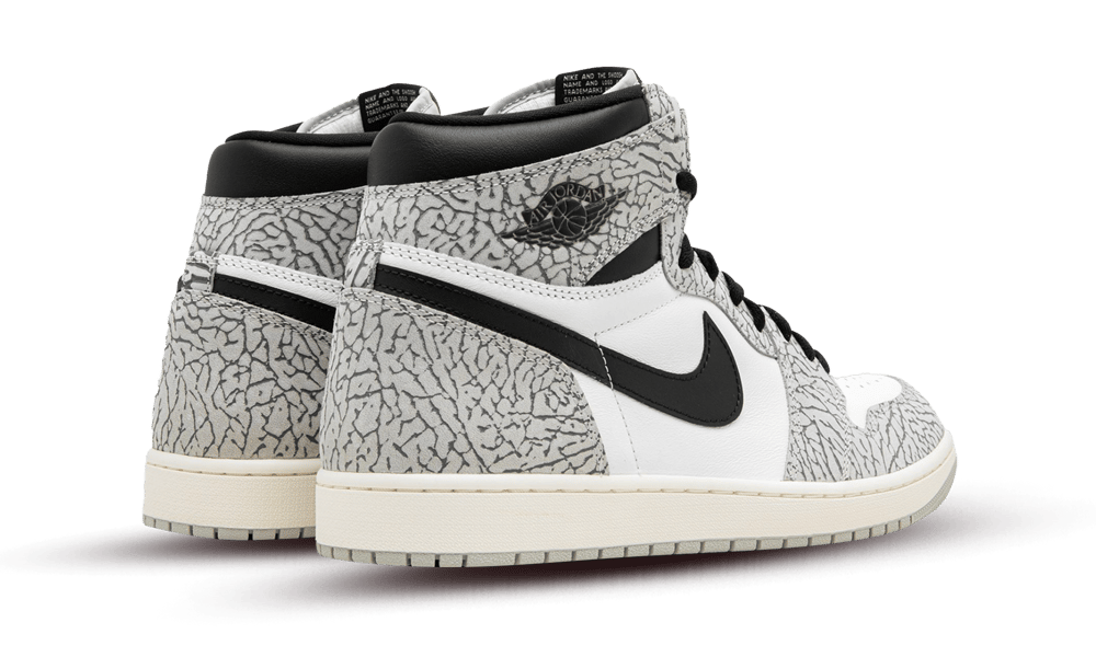 Air Jordan 1 Retro High OG White Cement (45)