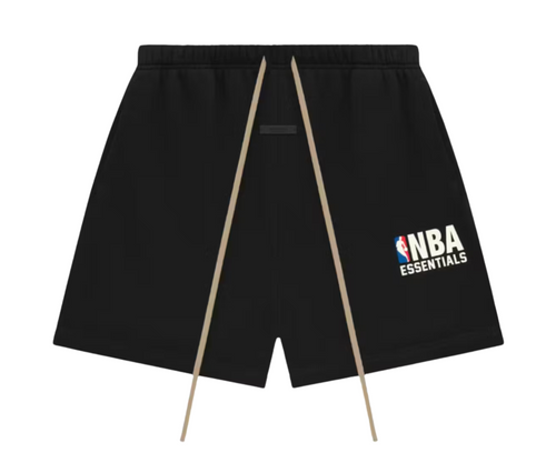 パンツ Fear of God Essentials x NBA Sweatshorts Pantaloni scurți de trening Fear of God Essentials NBA, negri