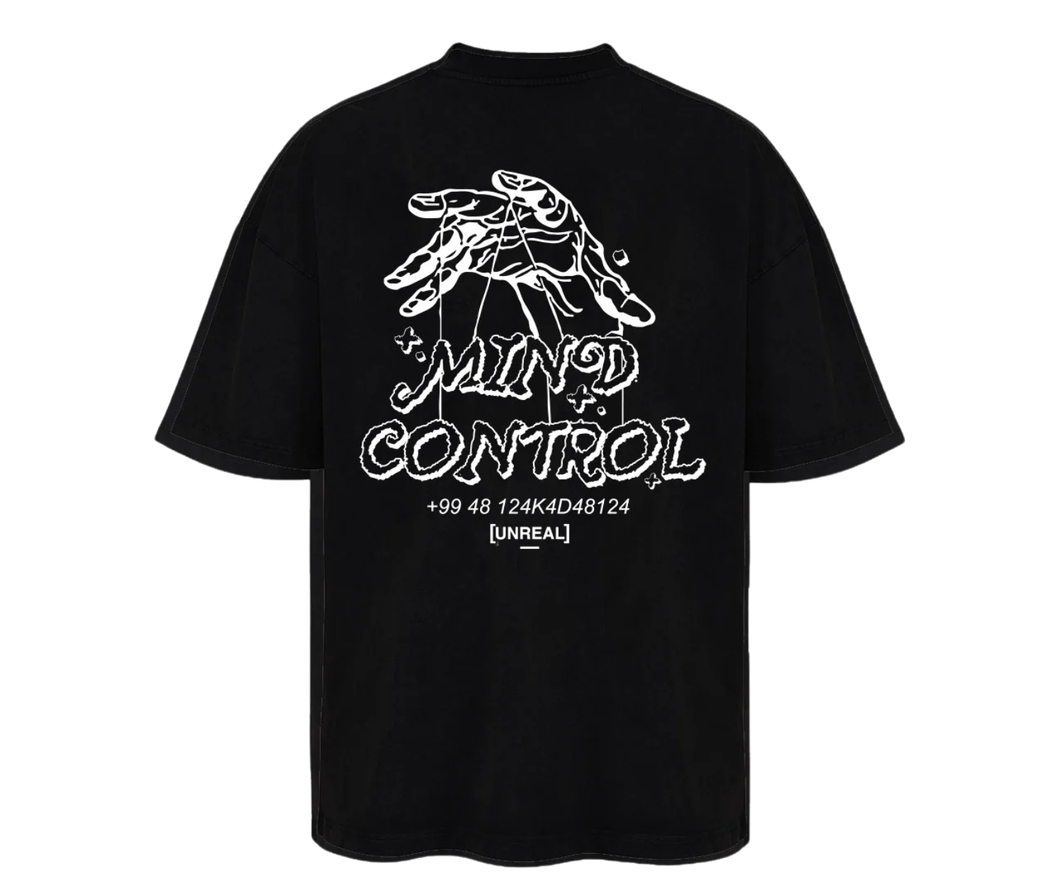 UNREAL Mind control Tee Black