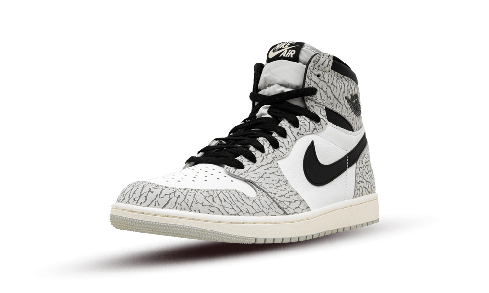 Air Jordan 1 Retro High OG White Cement (45)