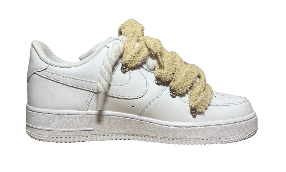 Nike Air Force 1 White Chimney Cake Cinnamon