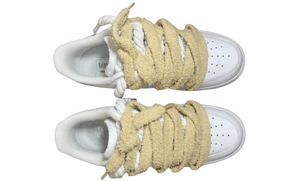 Nike Air Force 1 White Chimney Cake Cinnamon