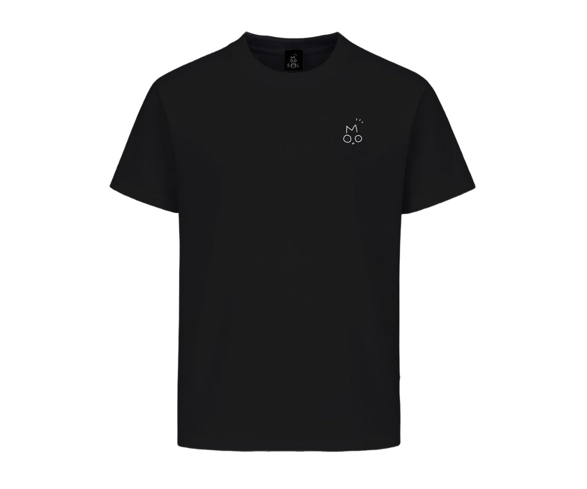 OUT OF MOOD Simpl Tee Black