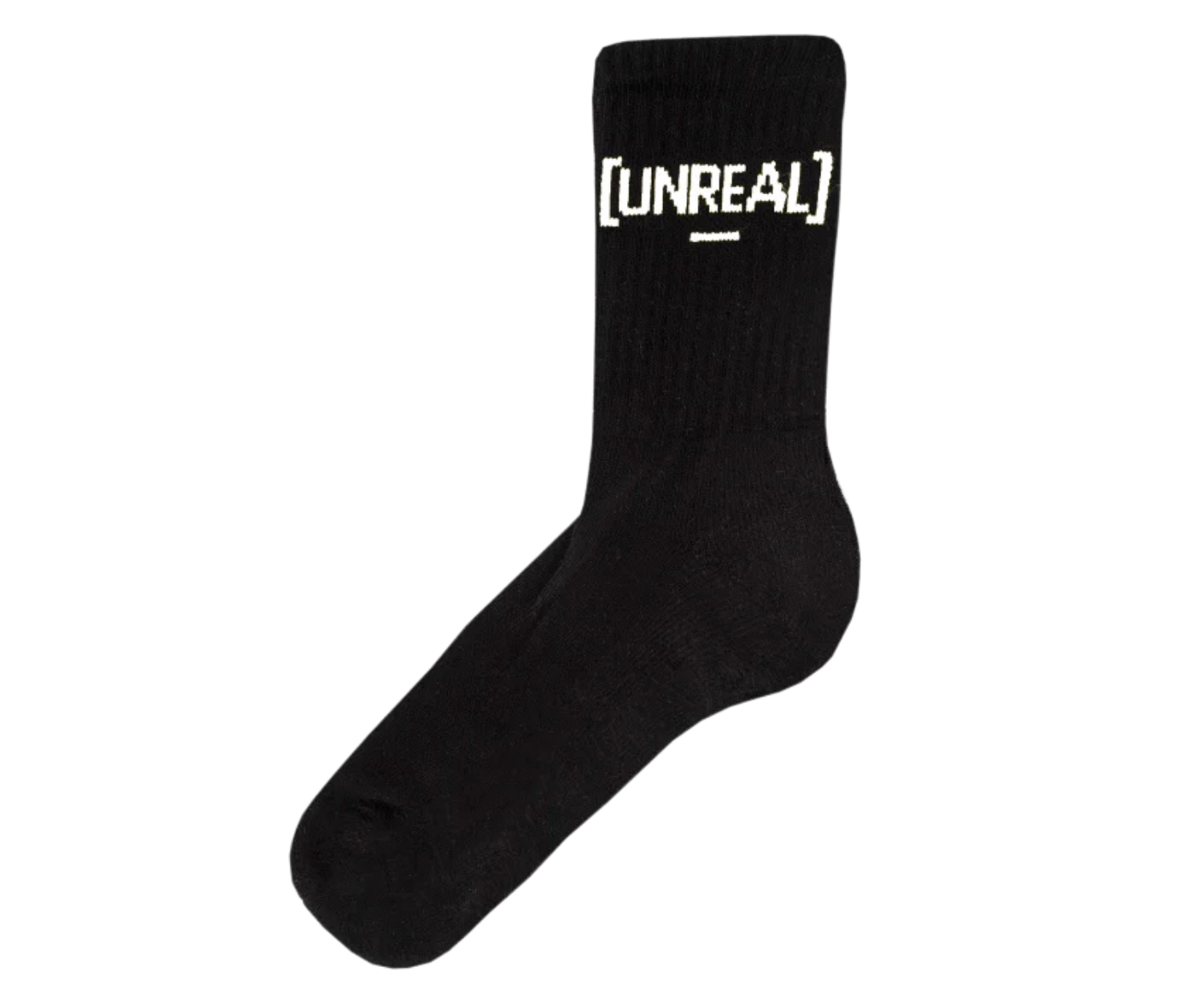 UNREAL - Black/White logo Socks