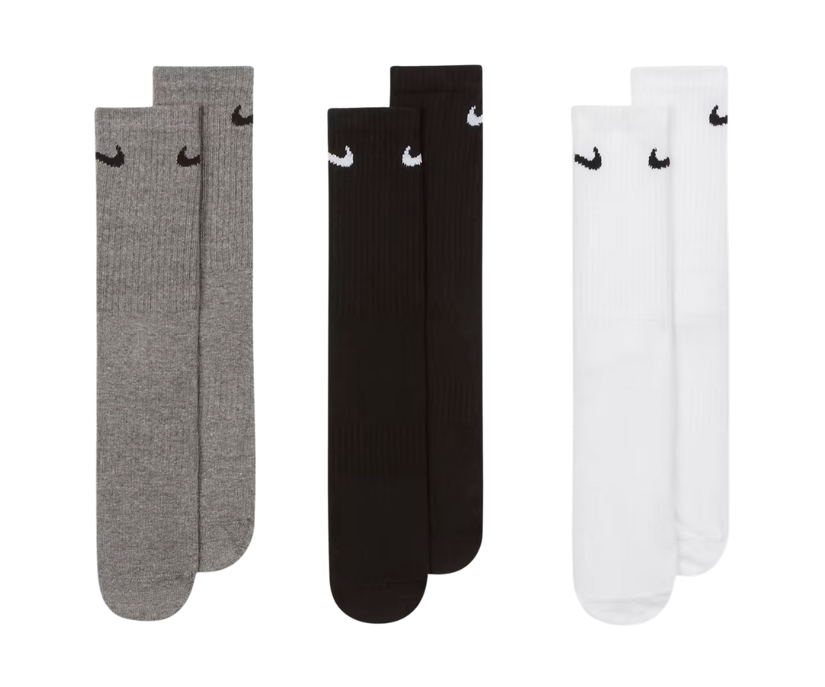 NIKE EVERYDAY SOCKS (3 PACK)