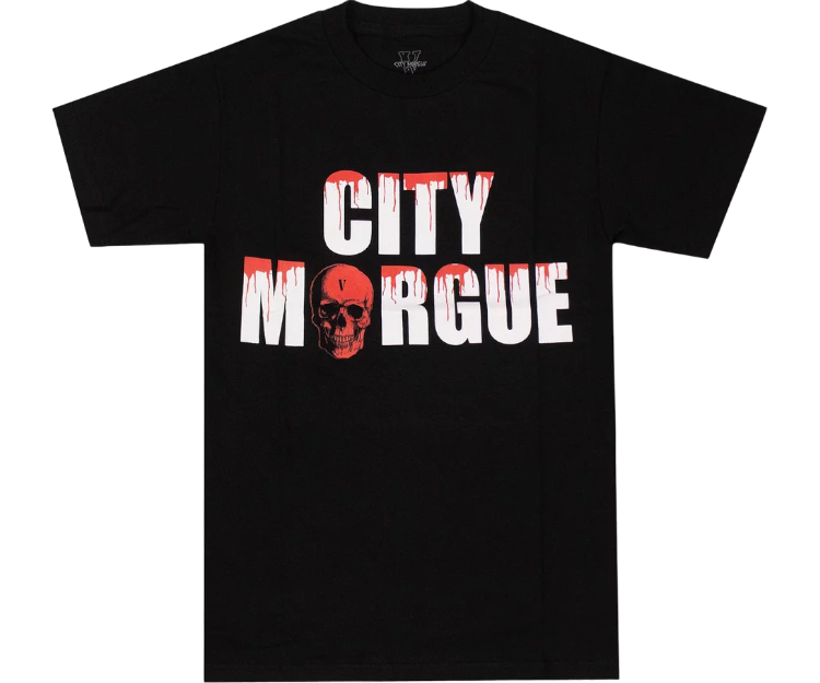 Vlone City Morgue Dogs Tee Black (XL)