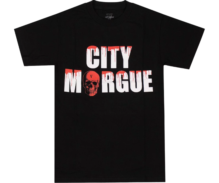 Vlone City Morgue Dogs Tee Black