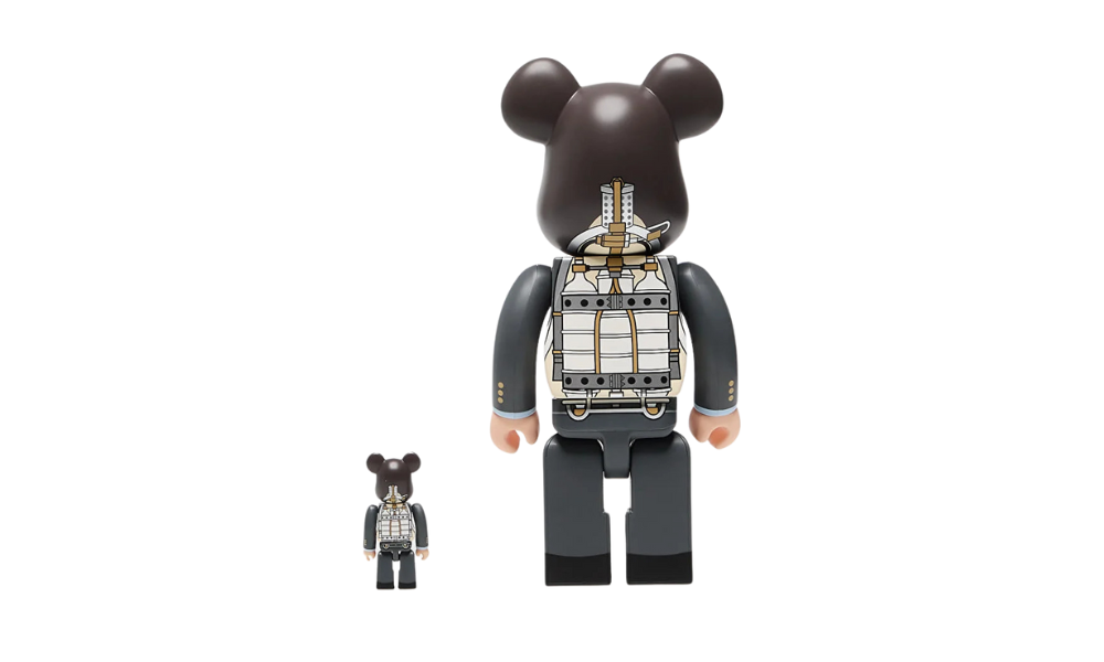 MEDICOM TOY BEARBRICK 007 JAMES BOND 100% & 400% SET