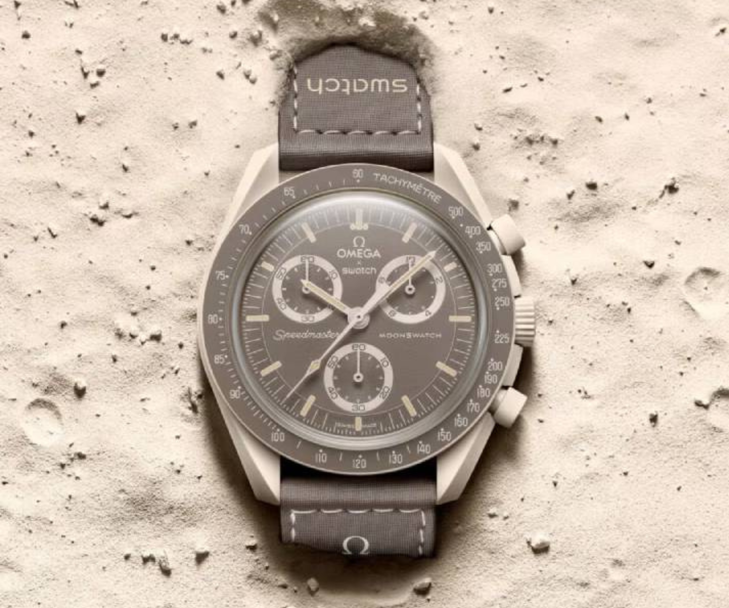 Swatch x Omega Bioceramic Moonswatch Mission On Earth Desert