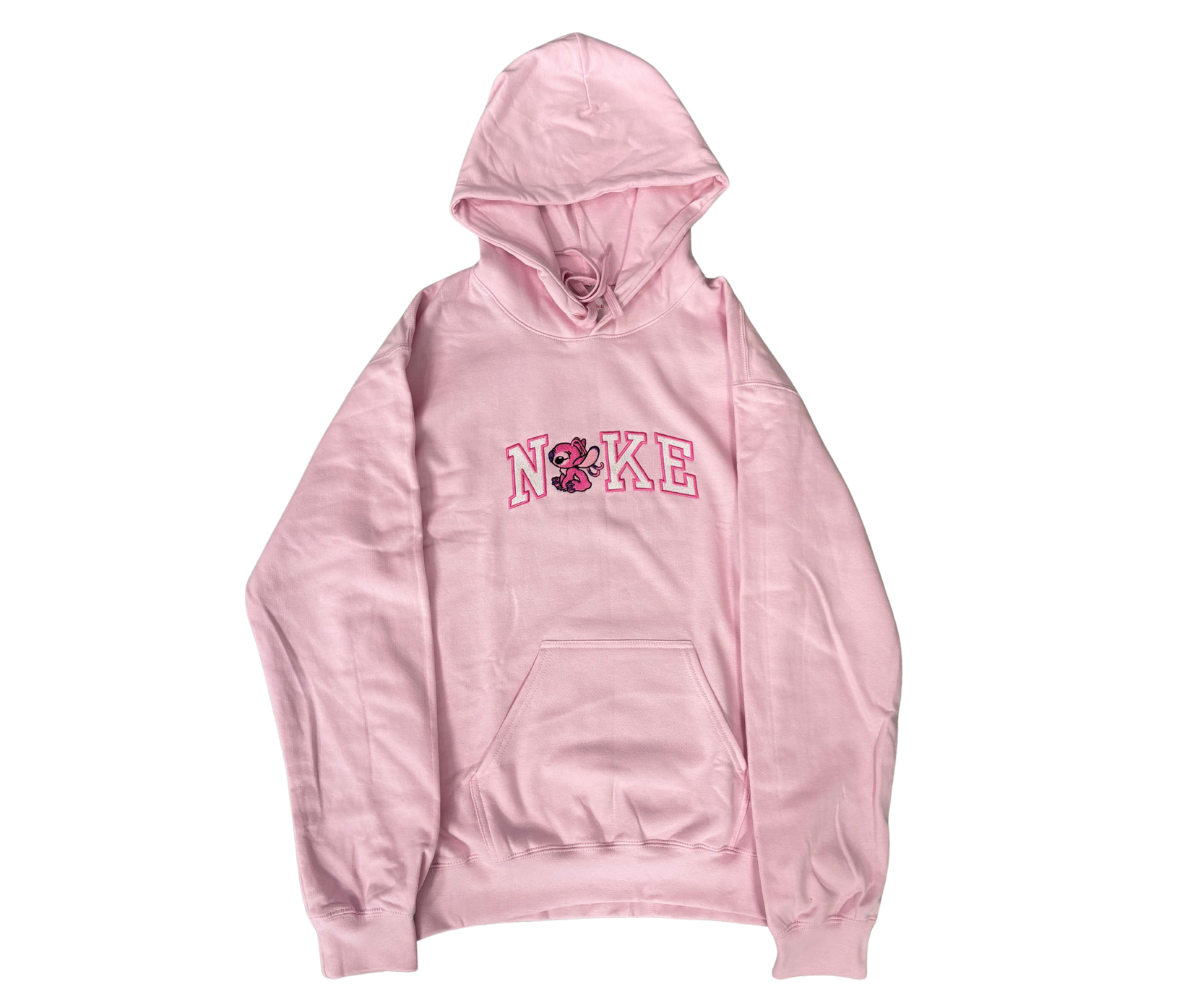 Cuddle Chick - Lilo Stitch Hoodie Pink