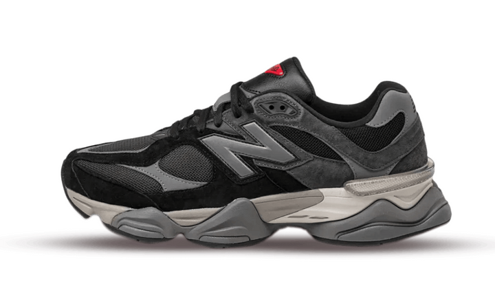 New Balance 9060 fekete és szürke utcai cipő.