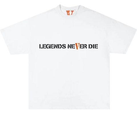 Vlone Juice WRLD 999 Legends Never Die White T-Shirt