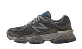 New Balance 9060 Castlerock sneaker with grey and blue accents.
