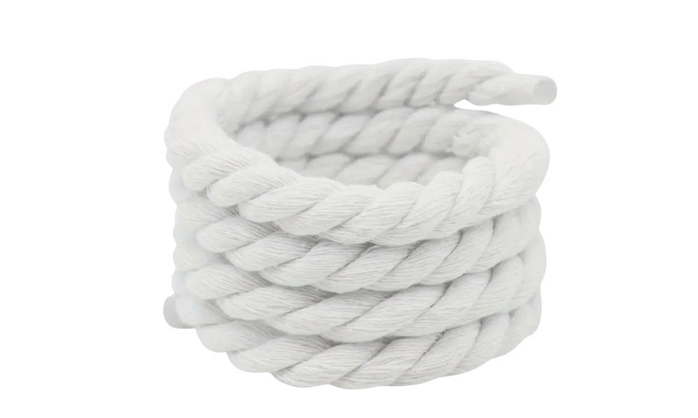 Rope Lace White - 8mm