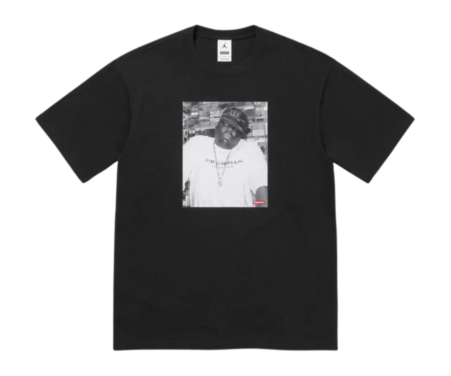 Supreme Jordan Biggie S/S Top Black