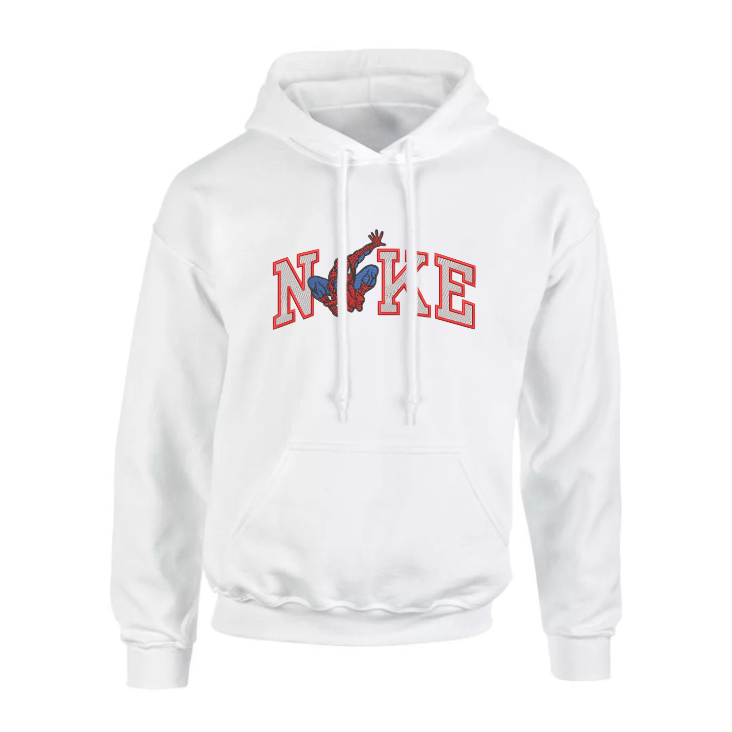 Cuddle Chick - Spiderman Hoodie White
