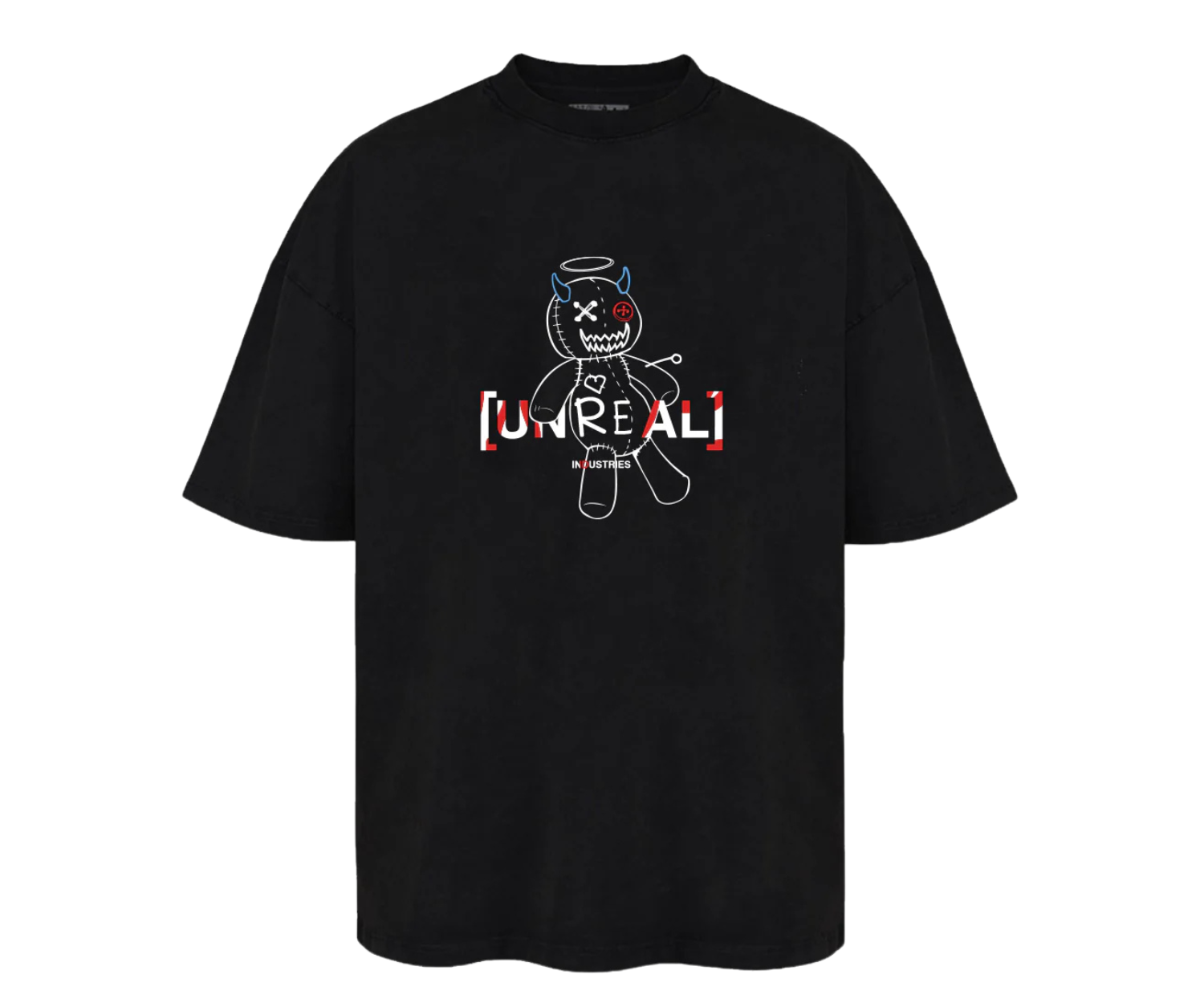 UNREAL Keep Shining Tee Jet Black